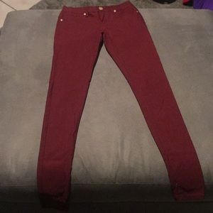 Red Jeggings